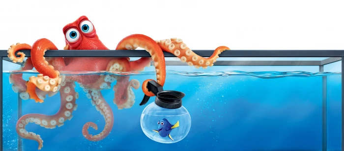 Octopus Finding Dory Hank Animation 2k 4k 5k 8k 10k