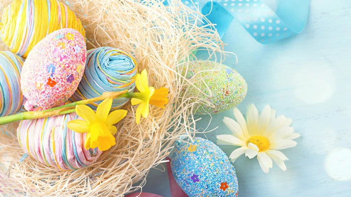 oval assorted color egg decor lot Easter eggs flower 2k 4k 5k 8k