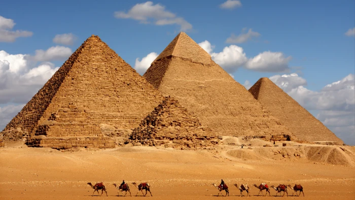 Great Pyramid Egypt camel 2k 4k 5k 8k