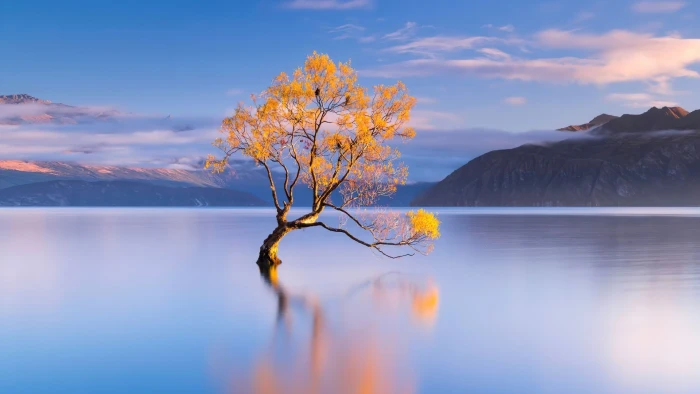 Lake Wanaka Landscape Scenery 2k