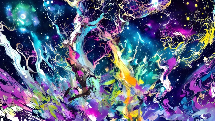 Contagolor colorful wallpaper 2k