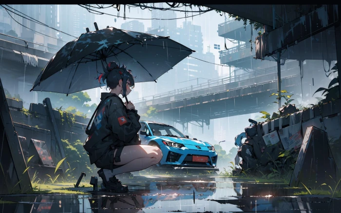 In a world of ruin anime wallpaper 2k