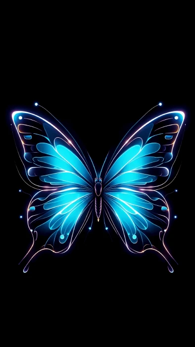 Butterfly Effect amoled wallpaper 4k 2k