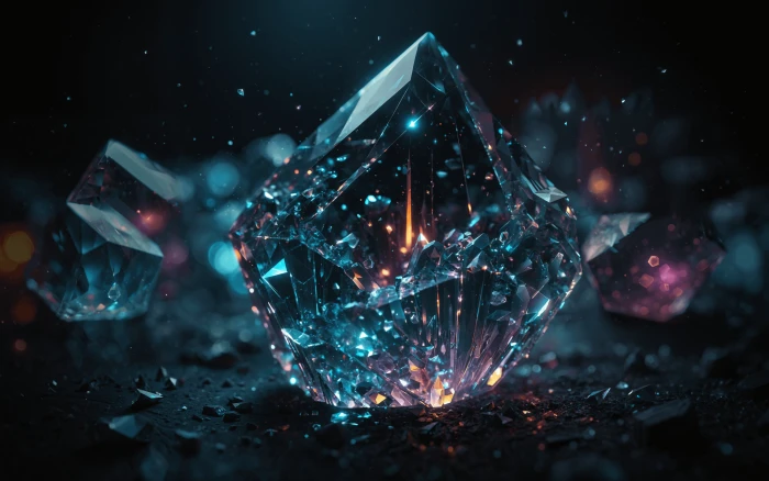 Crystals in the dark 2k 4k