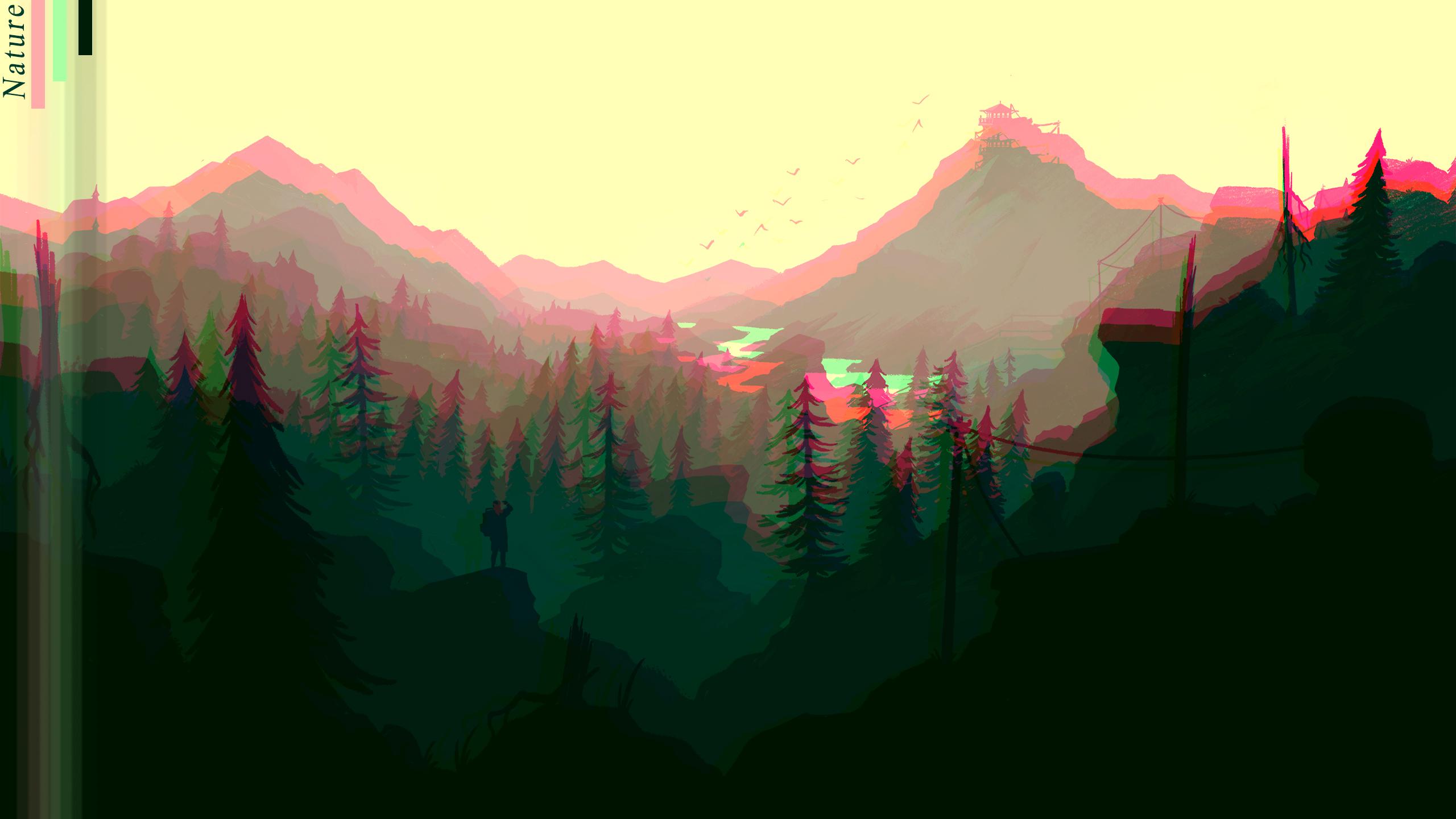 Glitch Forest 2k