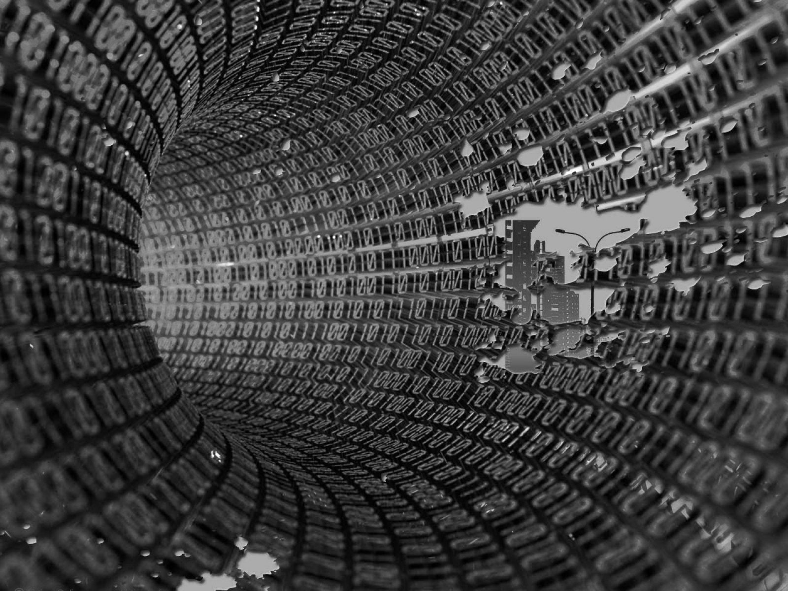 action adventure binary code computer cyber cyberpunk