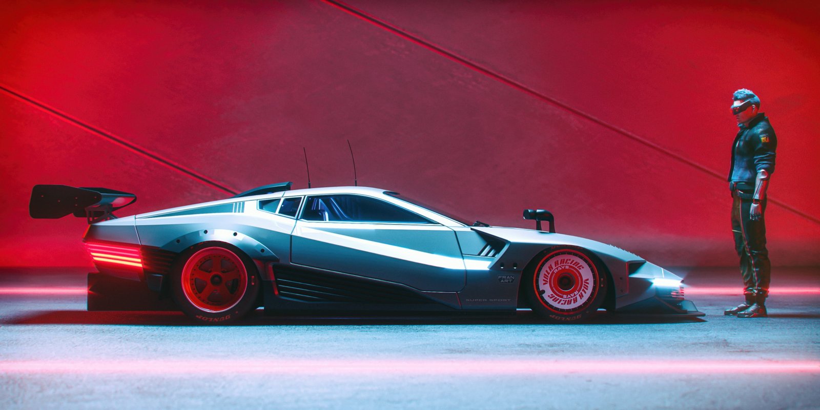 auto man cyber cyberpunk Quadra 2k