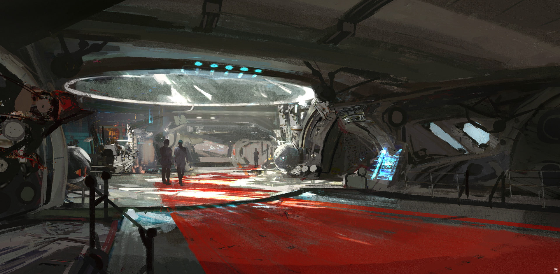 cyber cyberpunk science fiction fantasy art digital