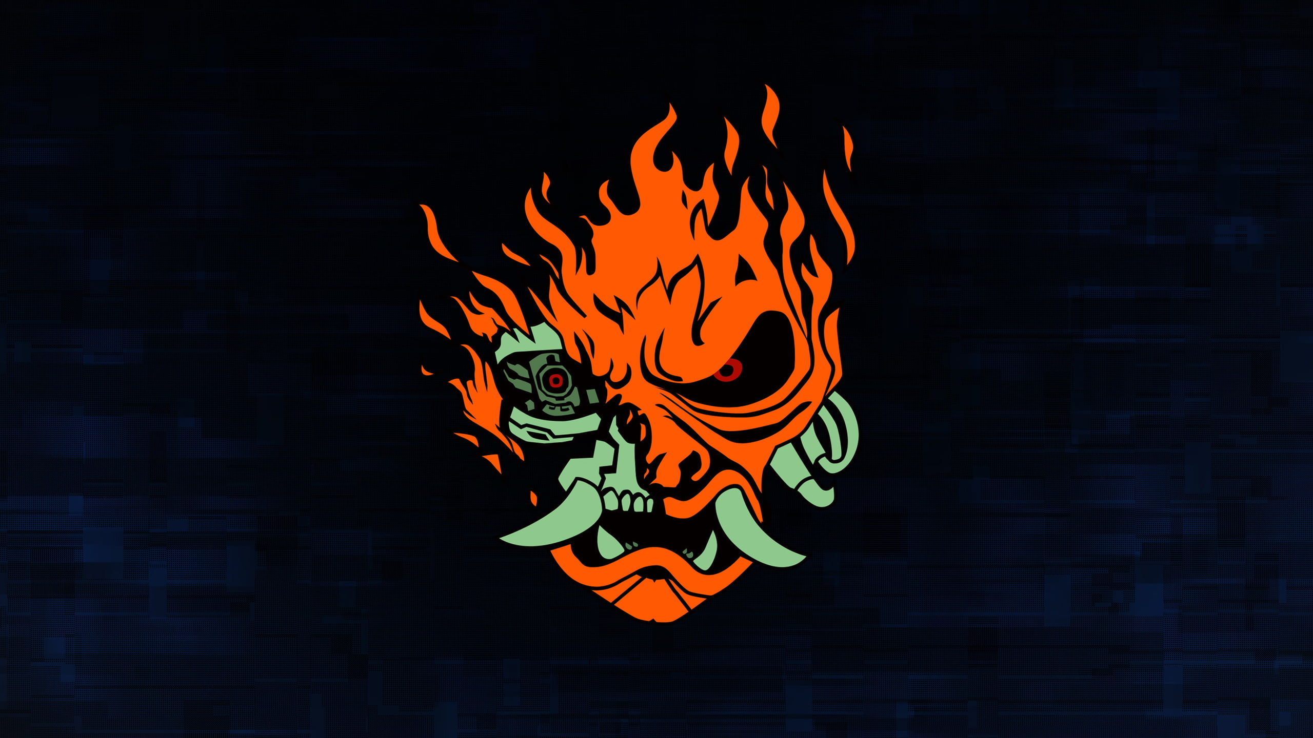 cyber samurai cyberpunk Cyberpunk Video Game Art logo 2k