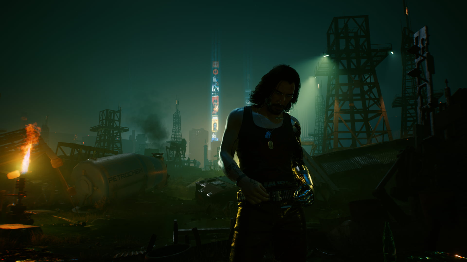 cyberpunk johnny Cyberpunk video games junkyard