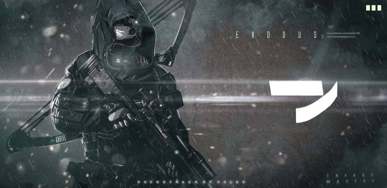 Exodus wallpaper cyber cyberpunk science fiction fantasy art 38