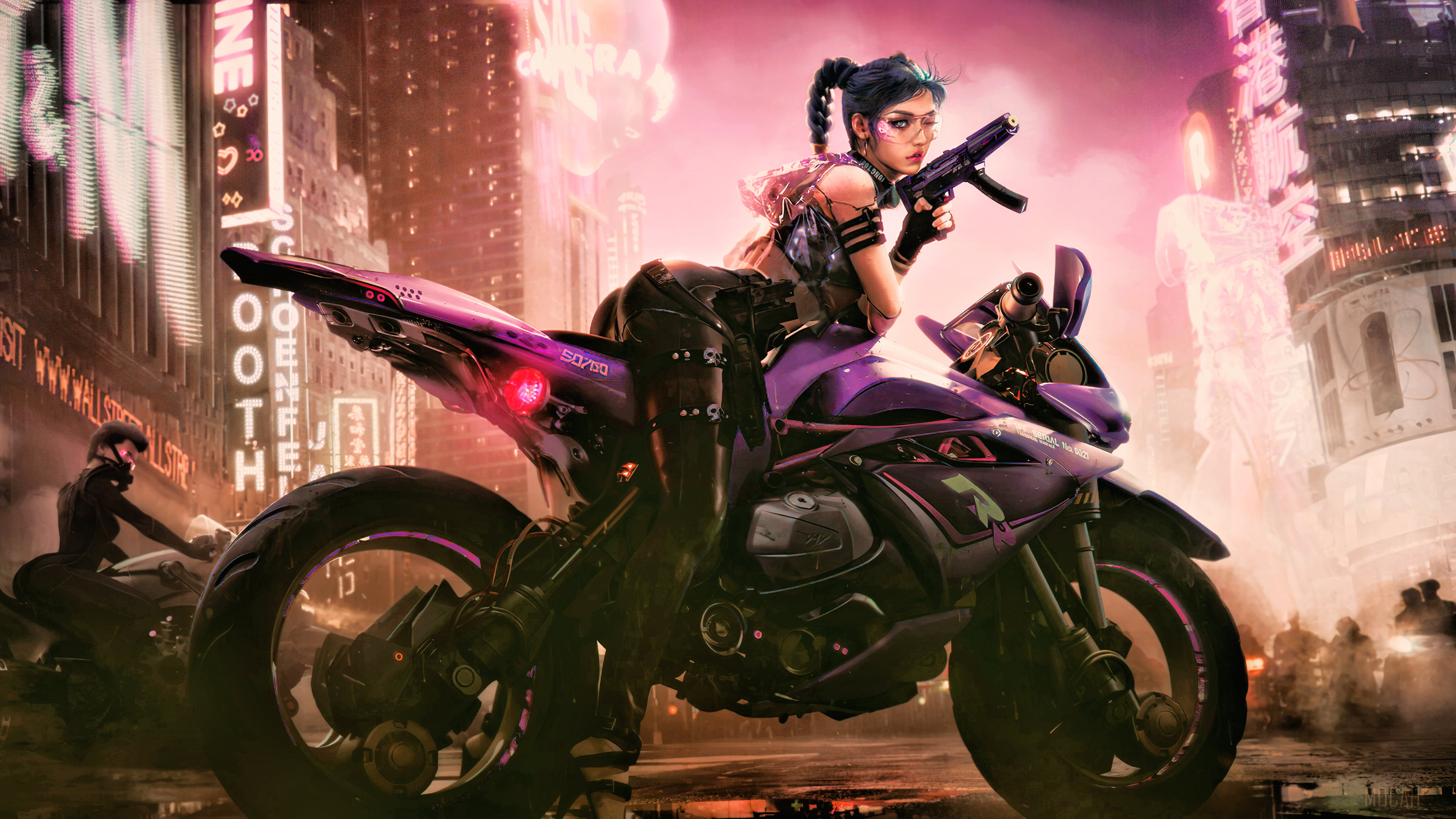 futuristic science fiction digital art concept artwork 2k