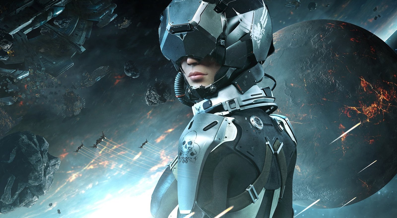 Rising Force cyber woman soldier wallpaper Games Other