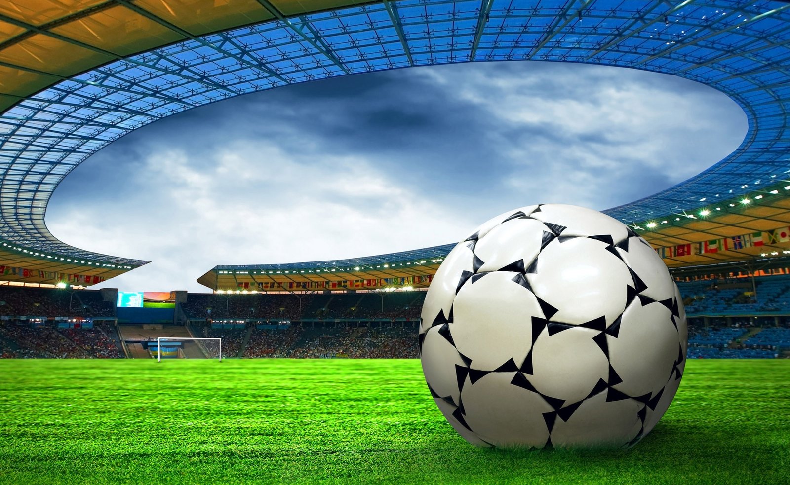 FIFA World Cup Football Stadium stadium with ball illustration 64 2k