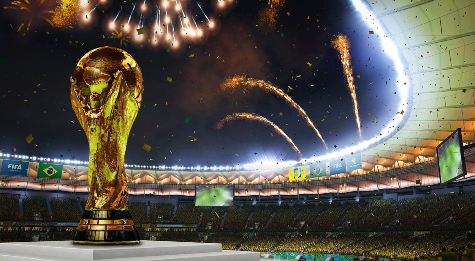 FIFA World Cup green and brown stadium Sports Football 26