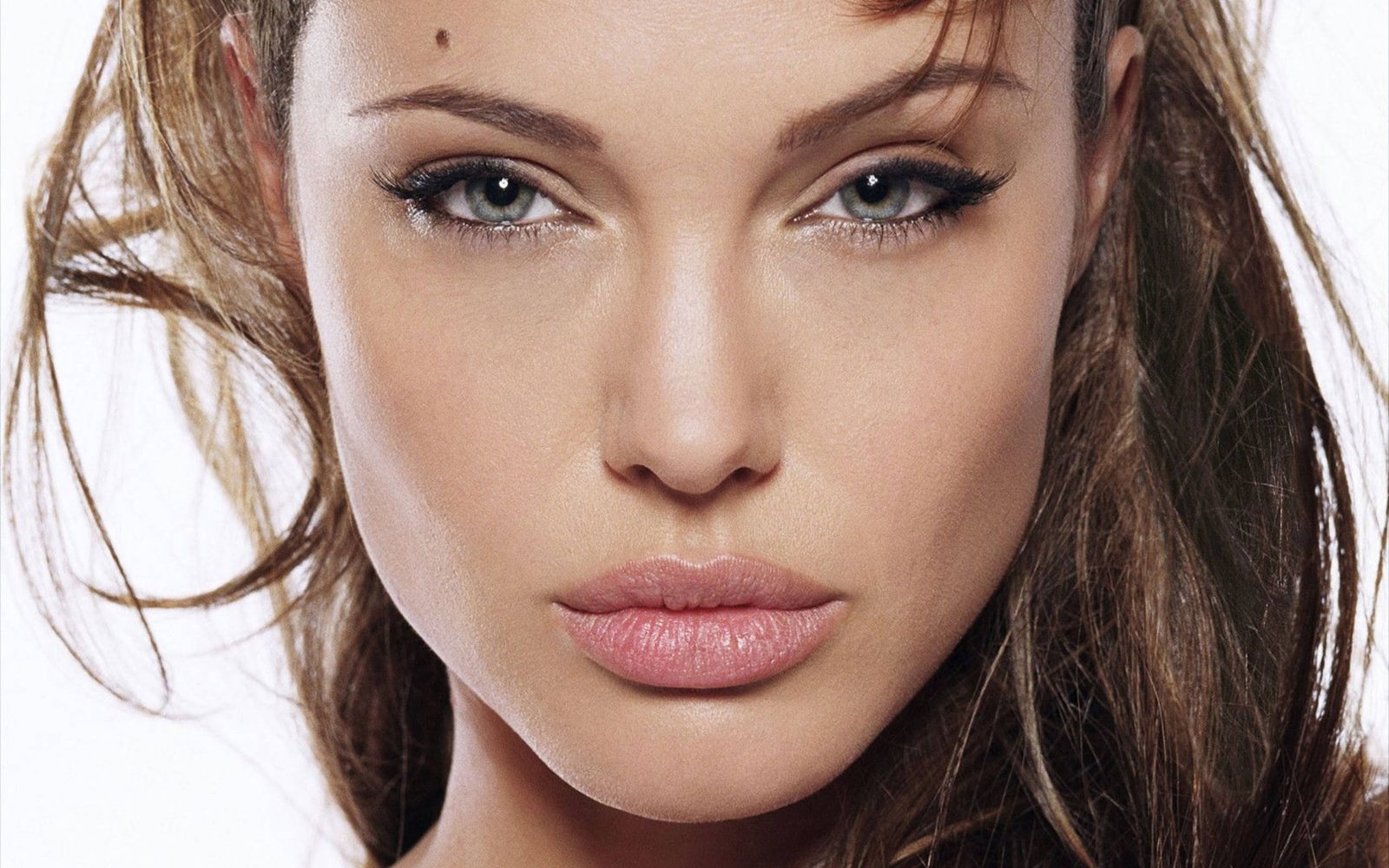 angelina jolie close up natural makeup look actress hollywood 2k