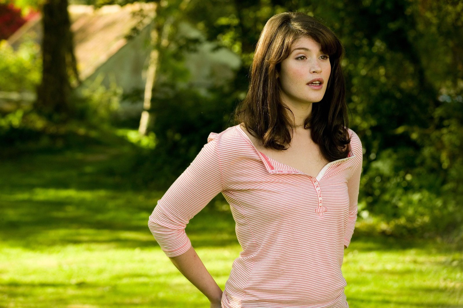 gemma arterton surprised expression actress hollywood 2k 4k