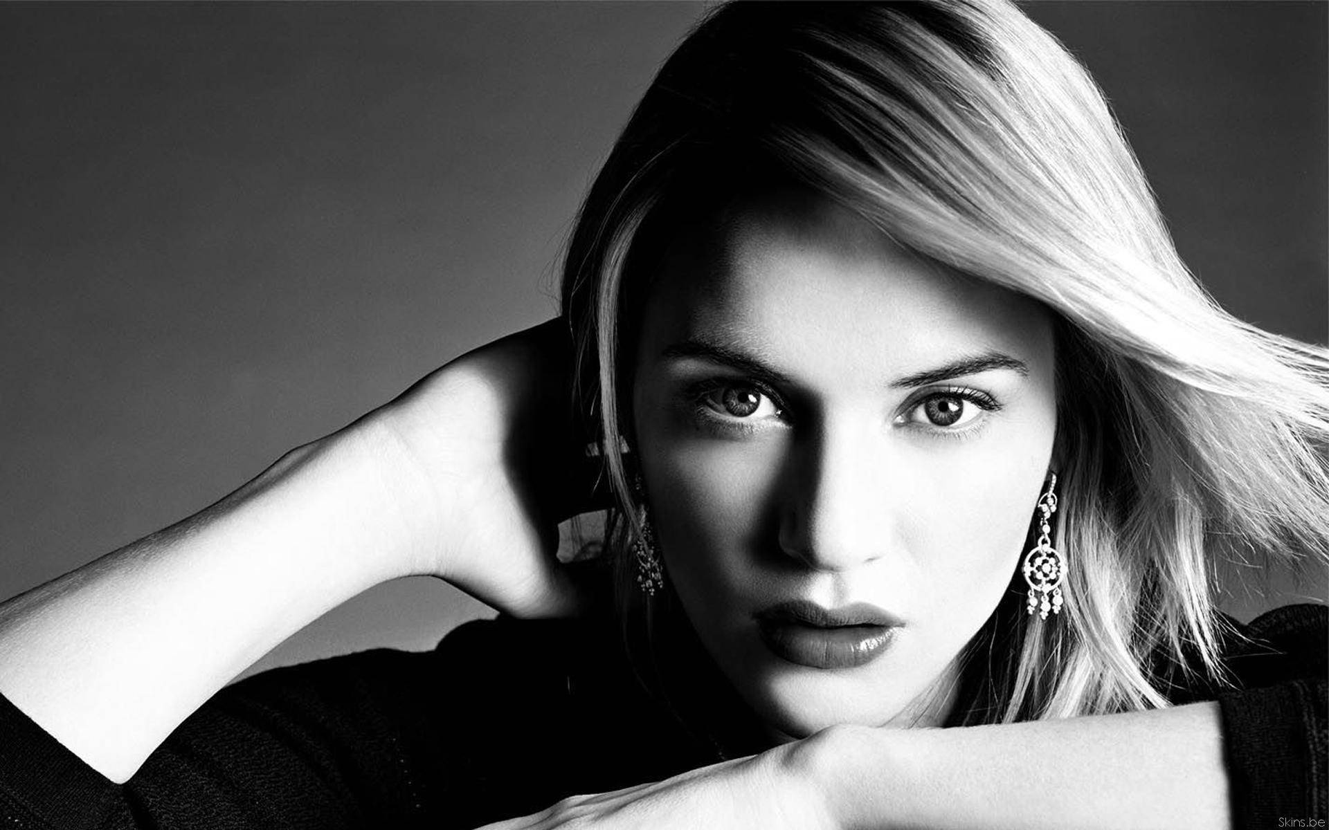 kate winslet monochromatic photograph actress hollywood