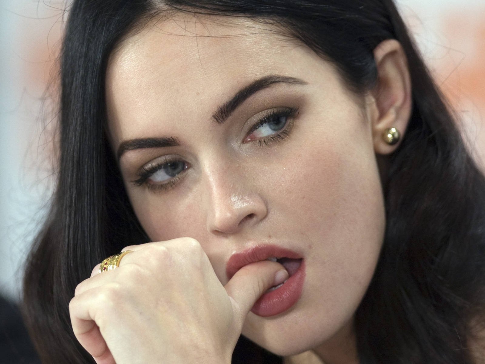 close up image of megan fox hd actress hollywood
