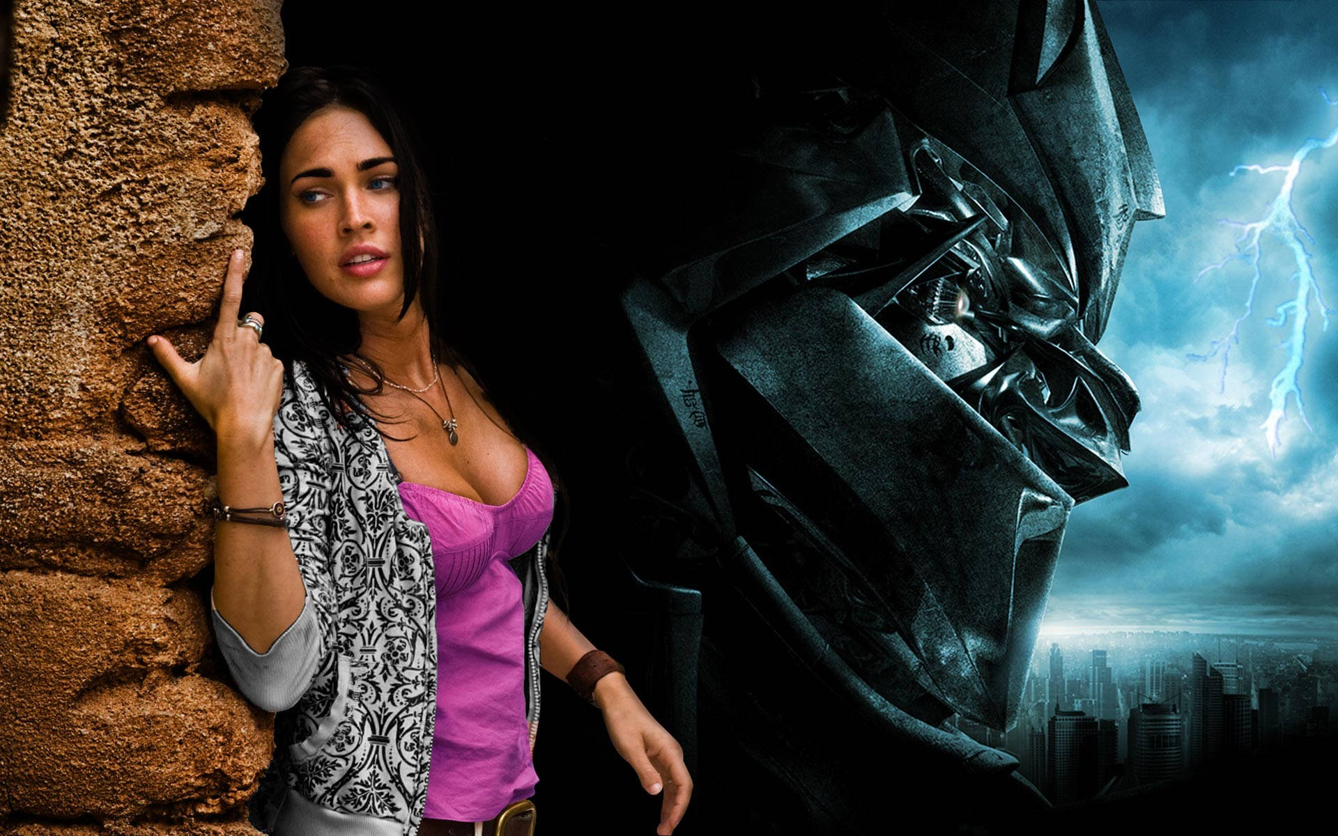 megatron and megan fox hd actress hollywood