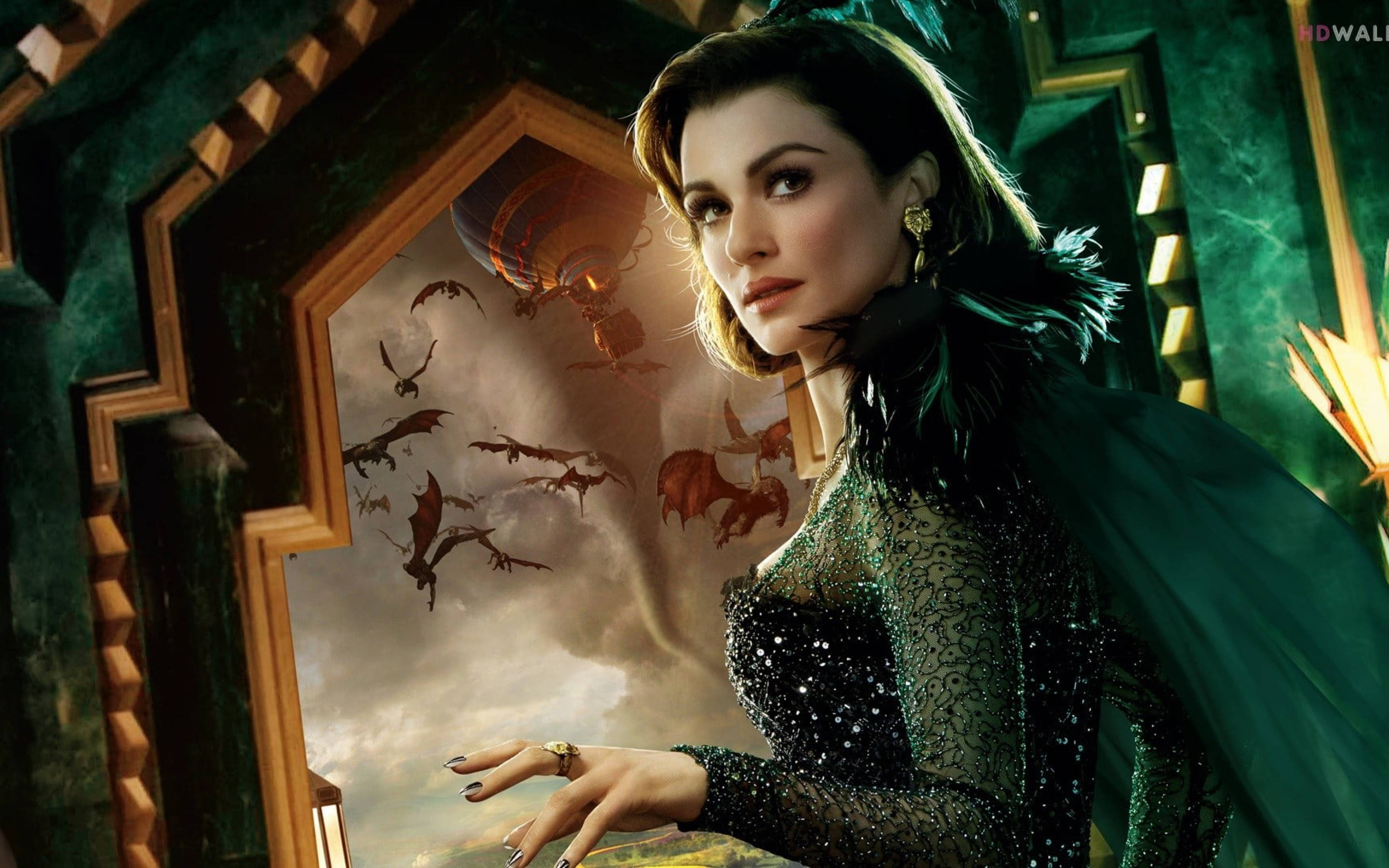 rachel weisz green evil witch actress hollywood 2k