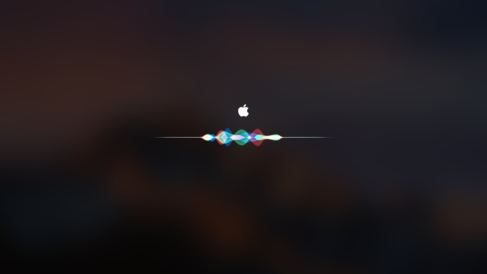 Apple logo dark mac os siri backgrounds abstract vector 2k 4k 5k