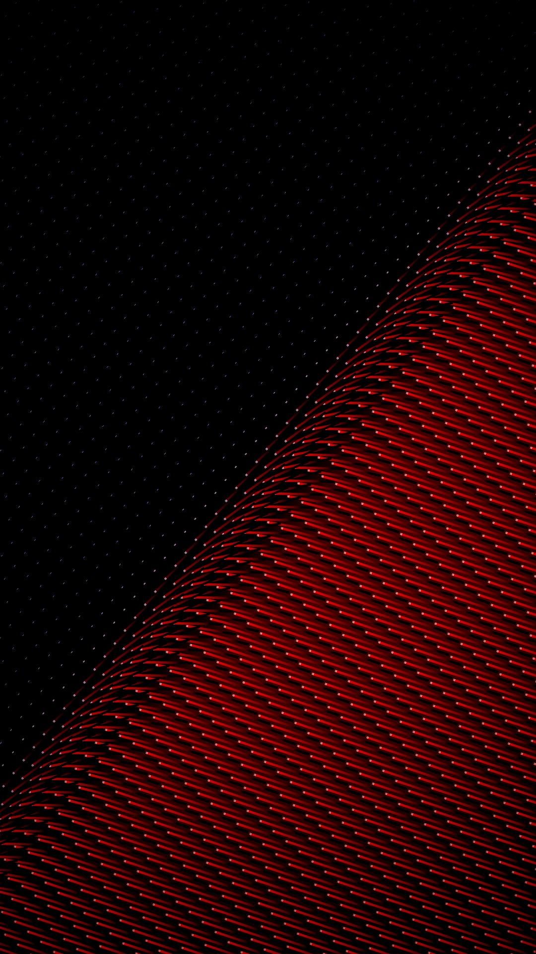black background abstract amoled portrait display
