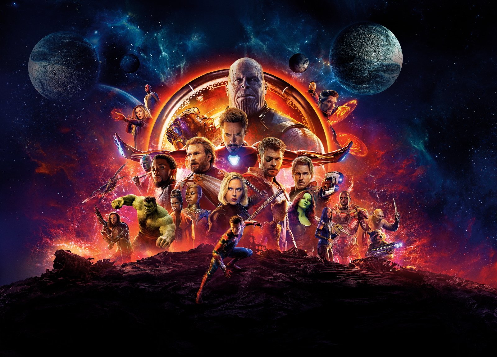 Marvel Avengers Infinity War digital wallpaper Scarlett Johansson 2k 4k 5k