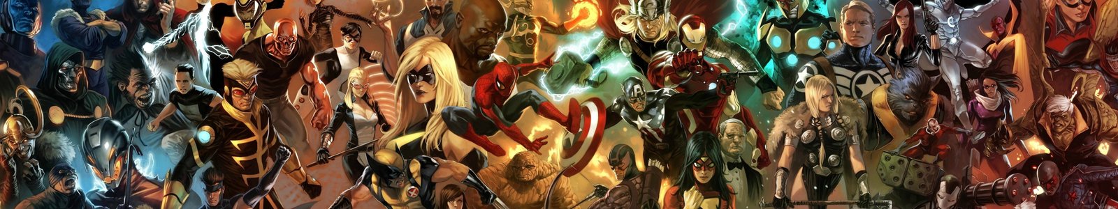 Marvel Universe Super Heroes illustration assorted superhero poster 2k 4k 5k