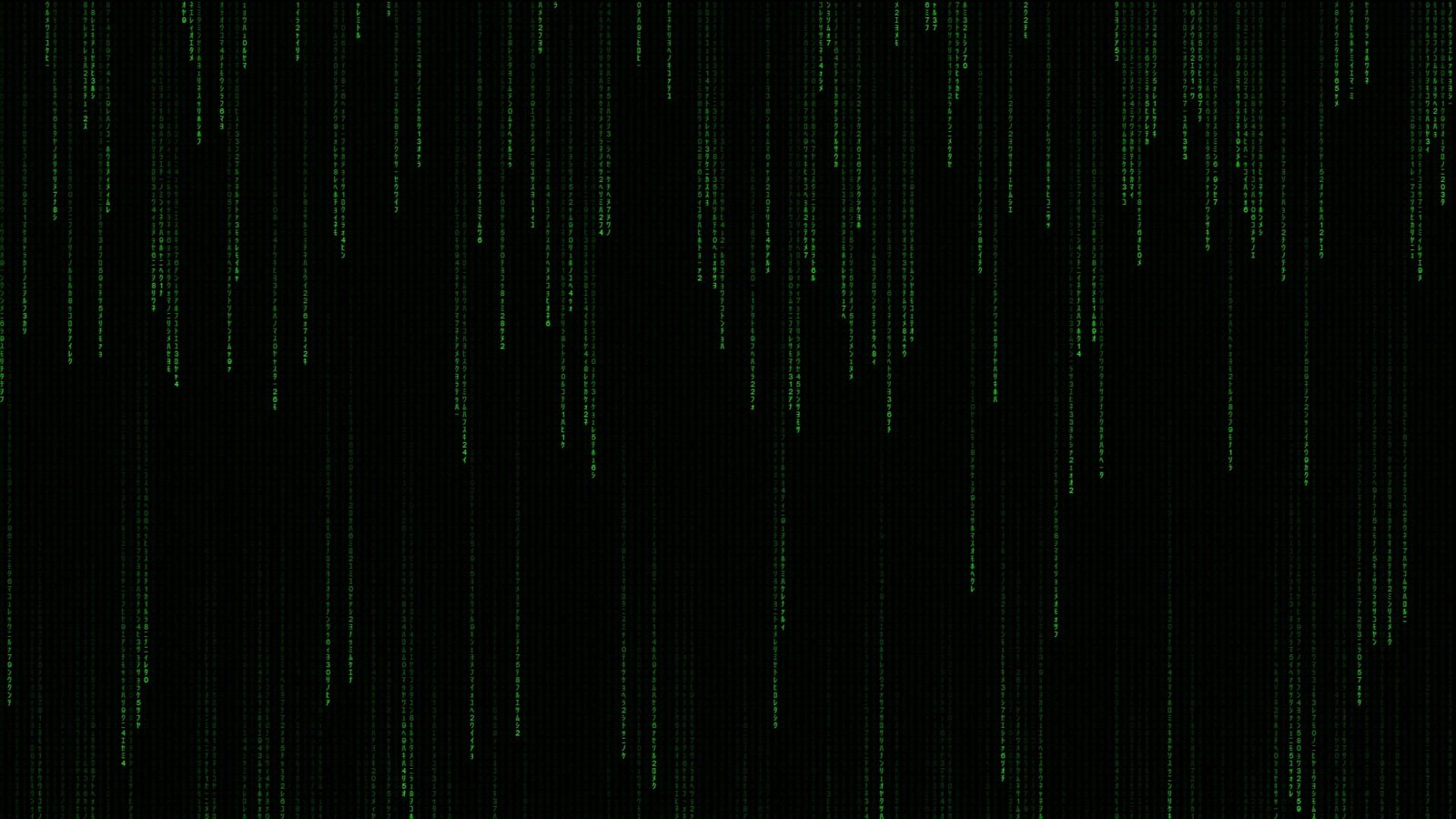 matrix code background abstract The Matrix technology data