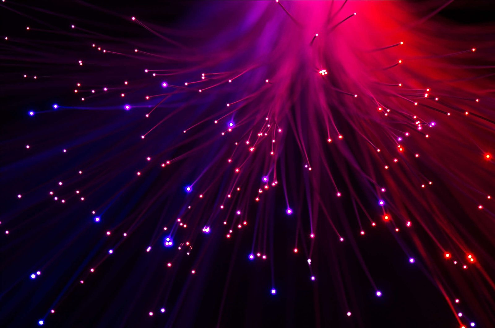 string light digital wallpaper red fiber optic lights Optic 2k
