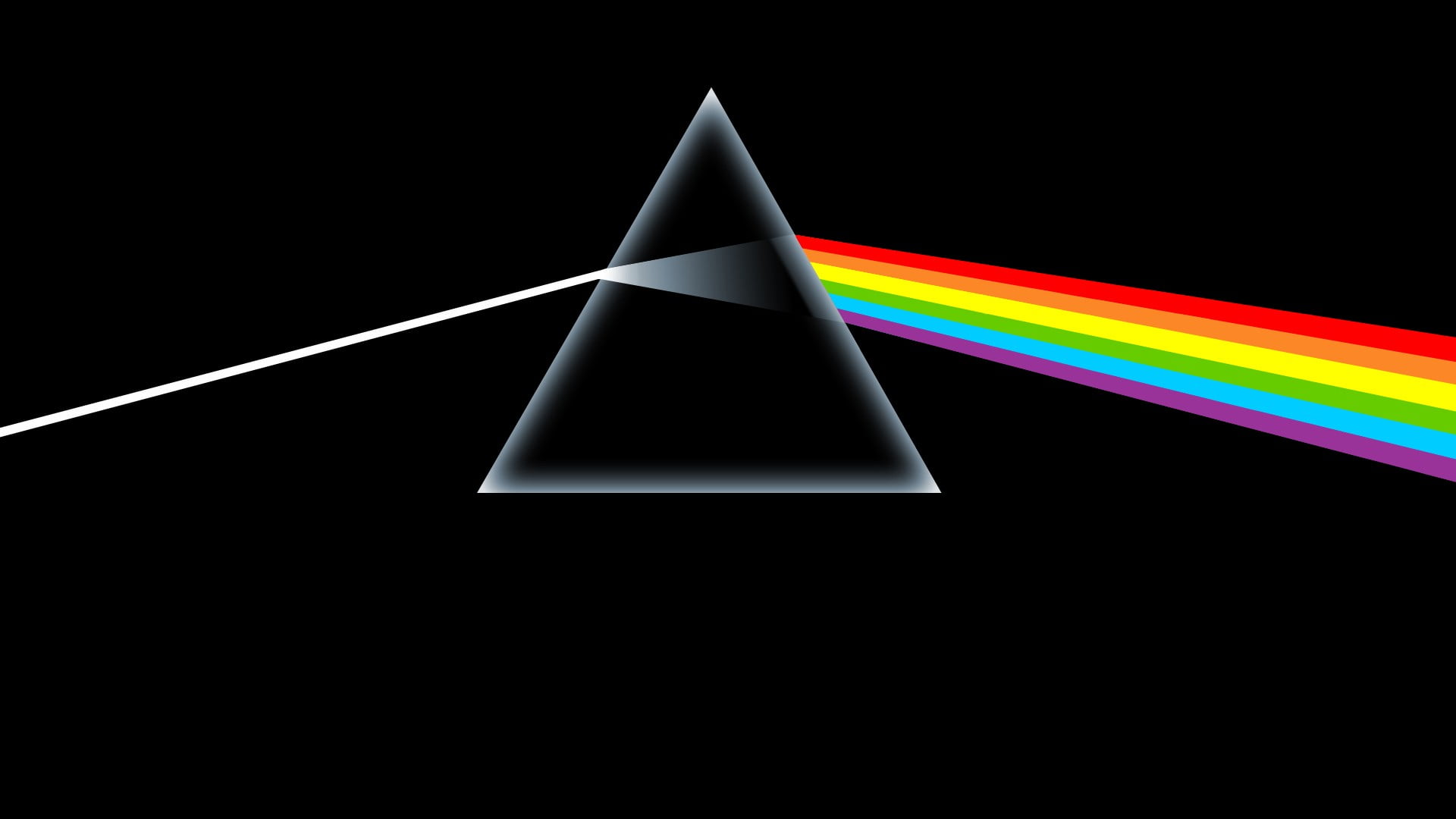 The Dark Side of the Moon by Pink Floyd wallpaper prism album covers