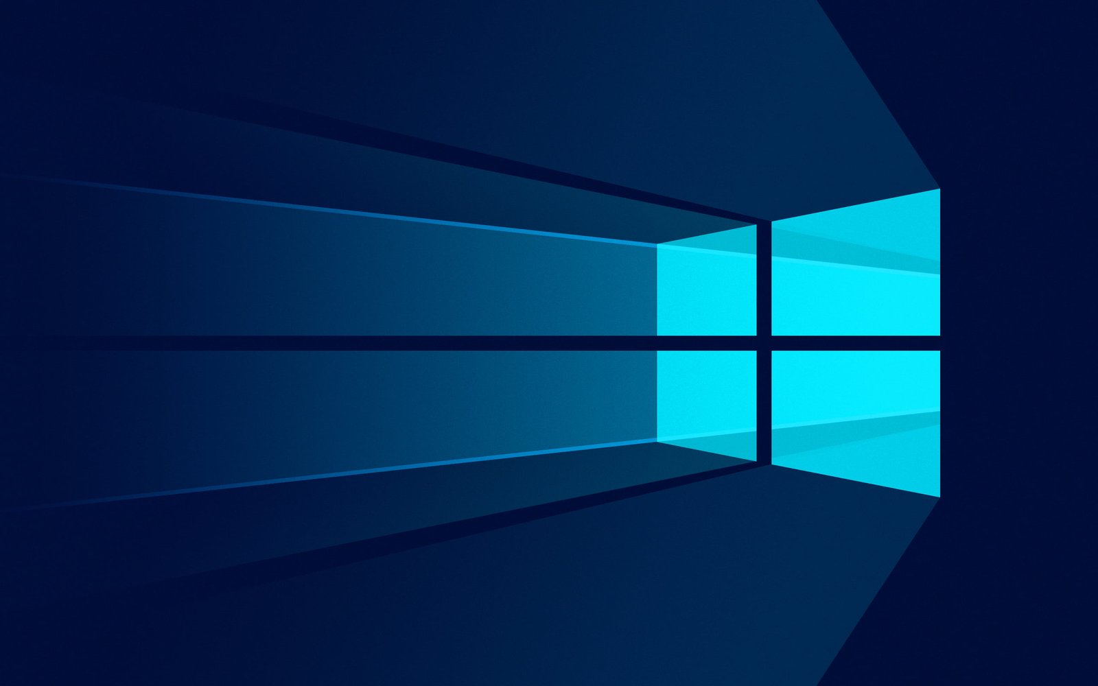 Windows logo digital wallpaper Microsoft 10 modern 2k