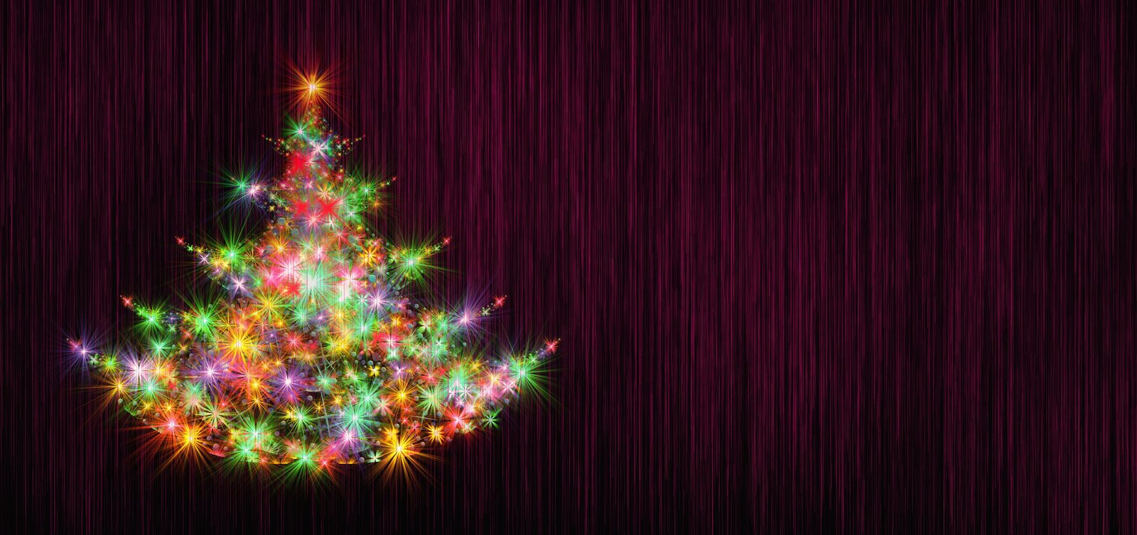 lighted Christmas tree background structure blue black motif 2k 4k 5k