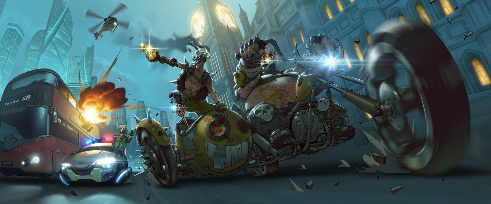 game characters digital wallpaper Overwatch Blizzard Entertainment 2k 4k 5k