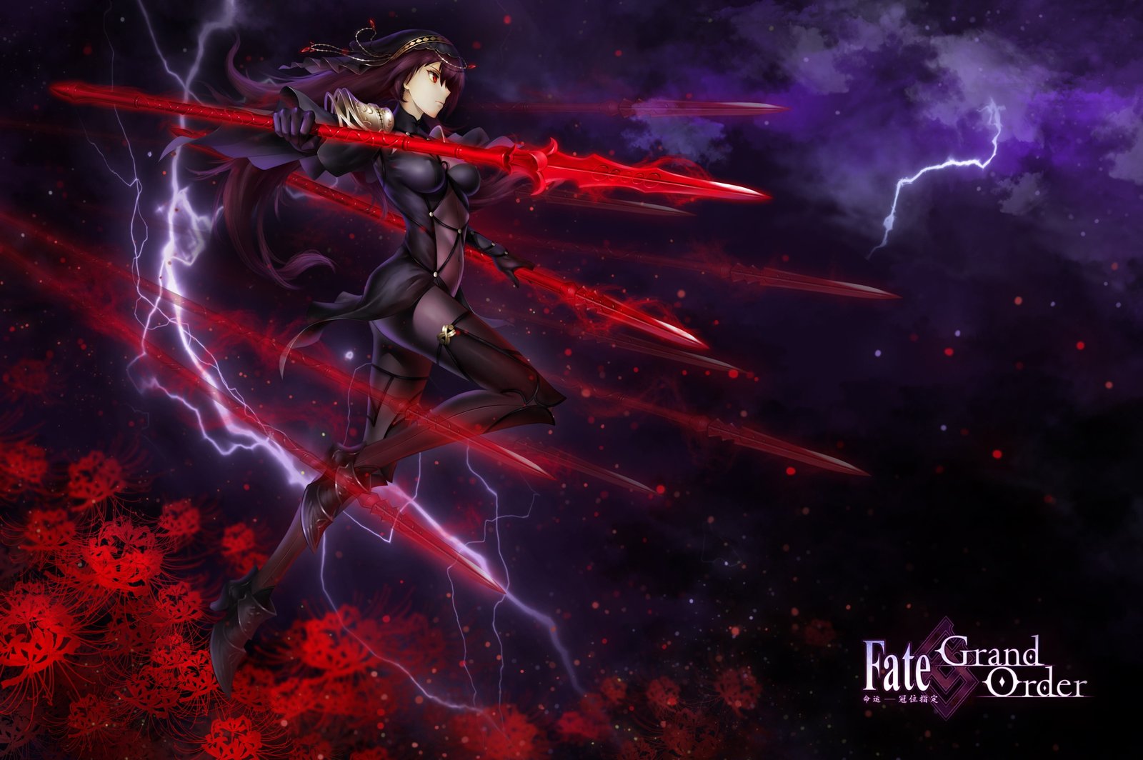 Grand Order Fate digital wallpaper power armor bodysuit 2k 4k