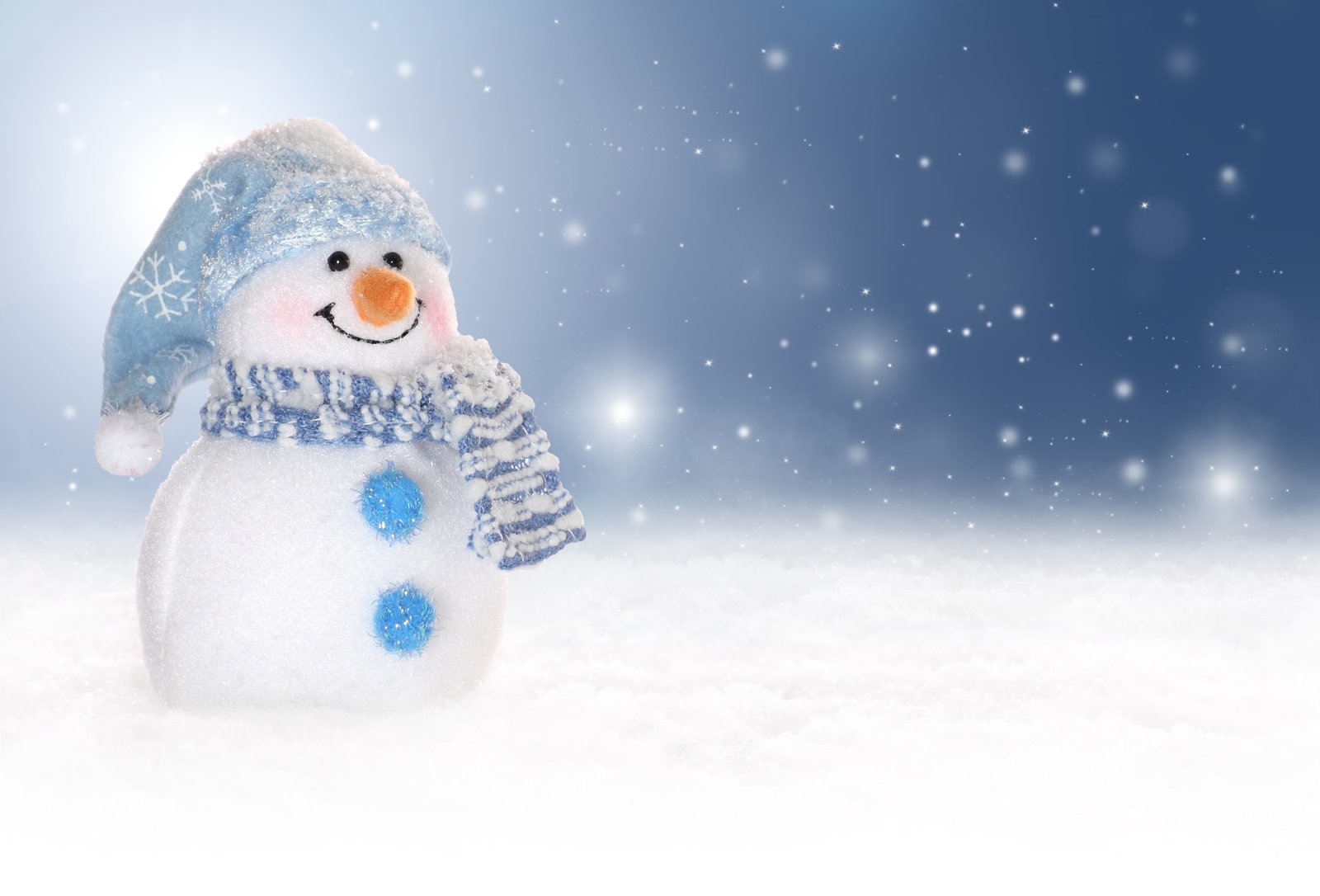 white snowman plush toy winter New Year Christmas snowflake 2k 4k 5k