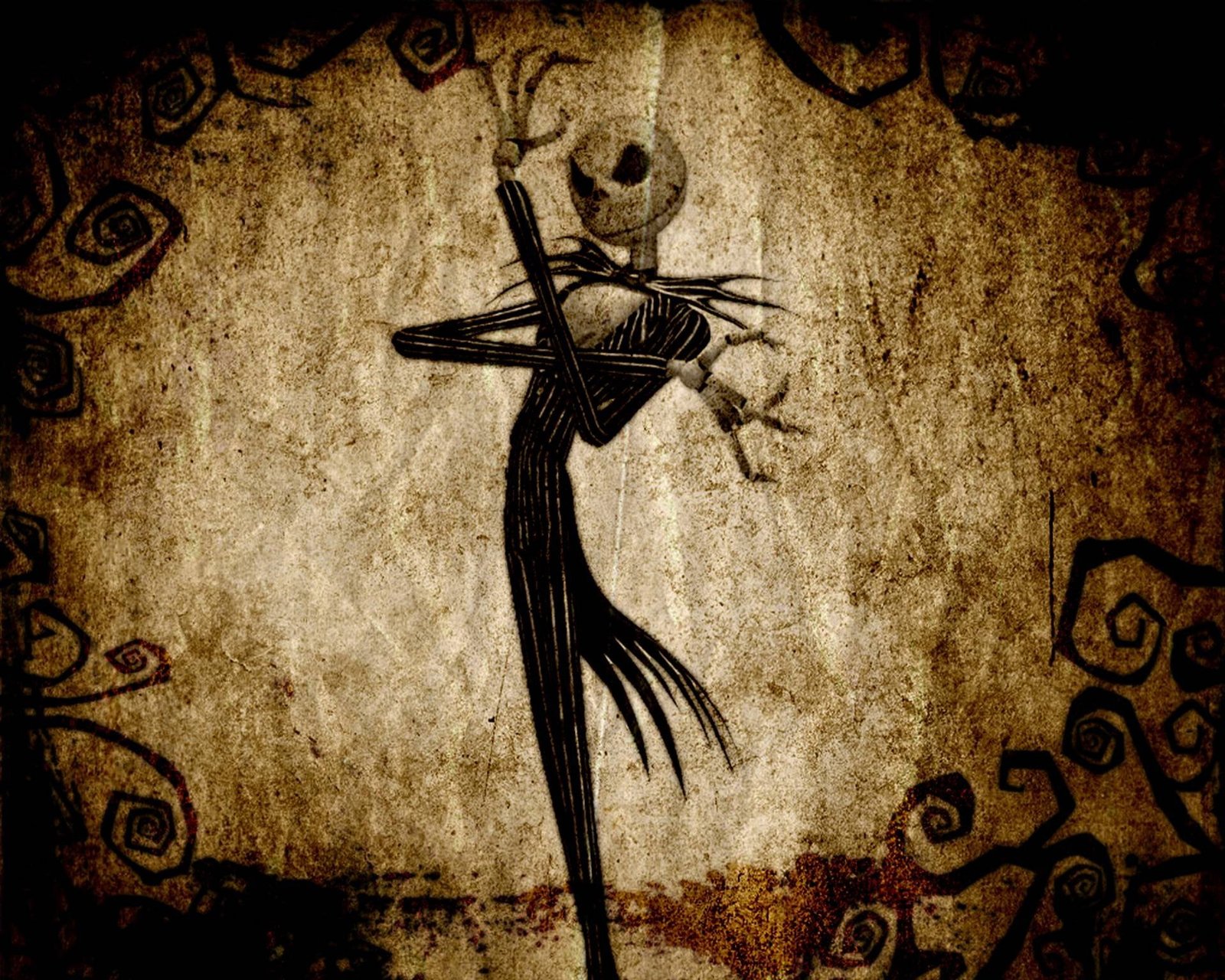 Before christmas Jack Nightmare Skellington the