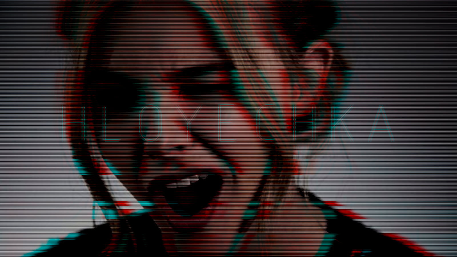 anaglyph Chlo Grace Moretz actress open mouth women