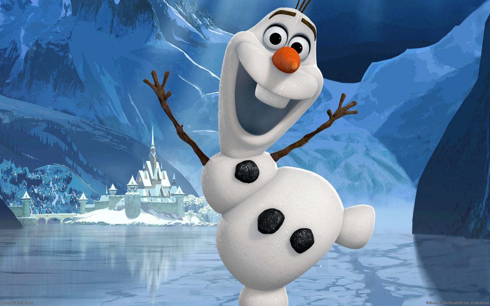 Disney Olaf wallpaper snowman Frozen Walt cold heart 2k