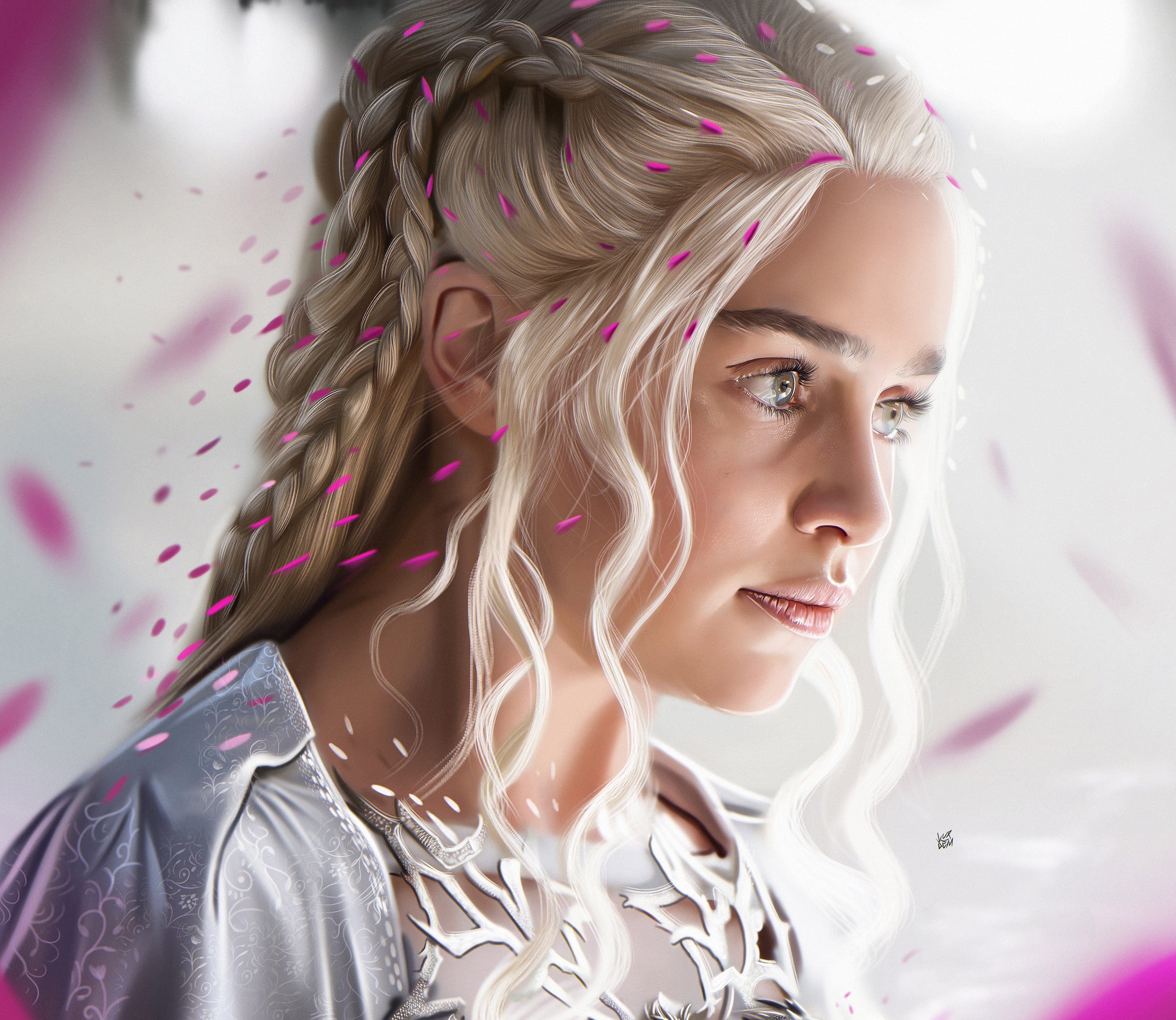 Emilia Clarke Daenerys Targaryen 2k