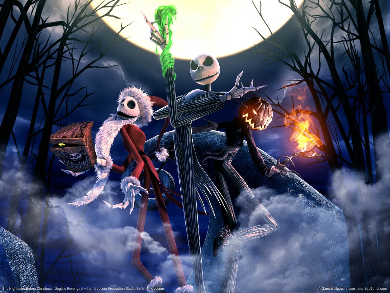 Jack Skellington wallpaper The Nightmare Before Christmas video games