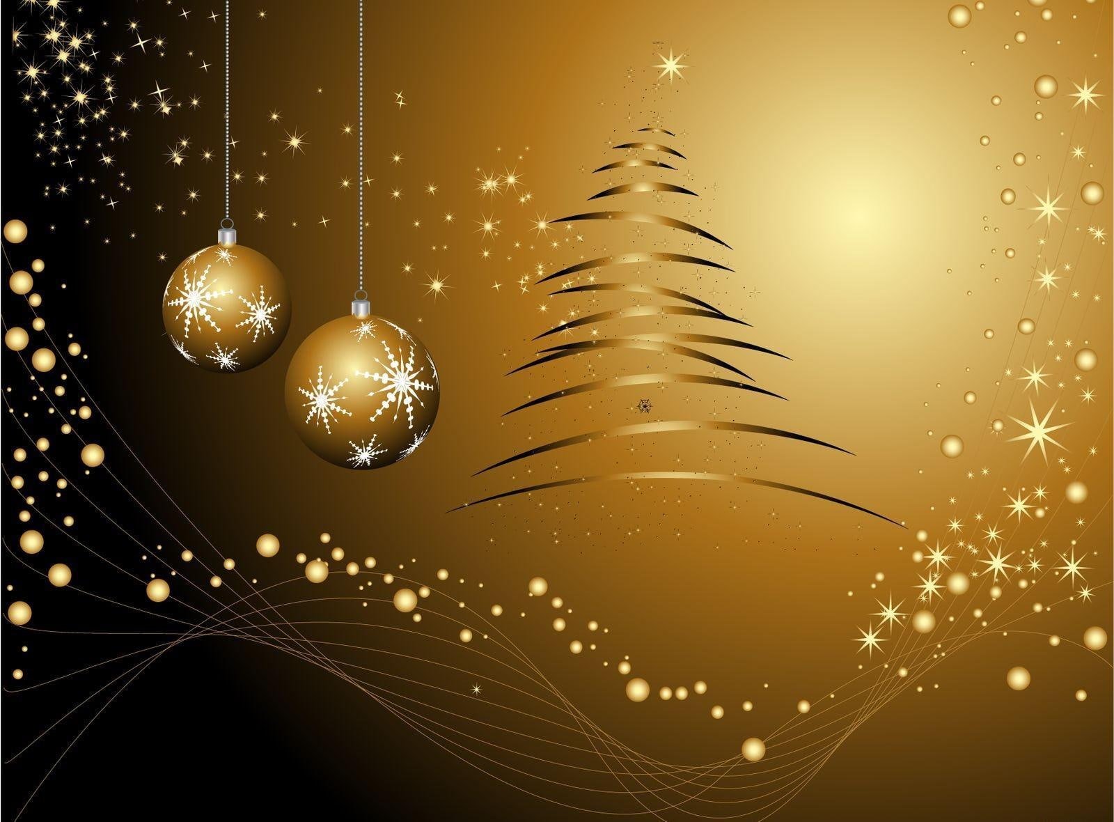 tree christmas decorations holiday backgrounds stars
