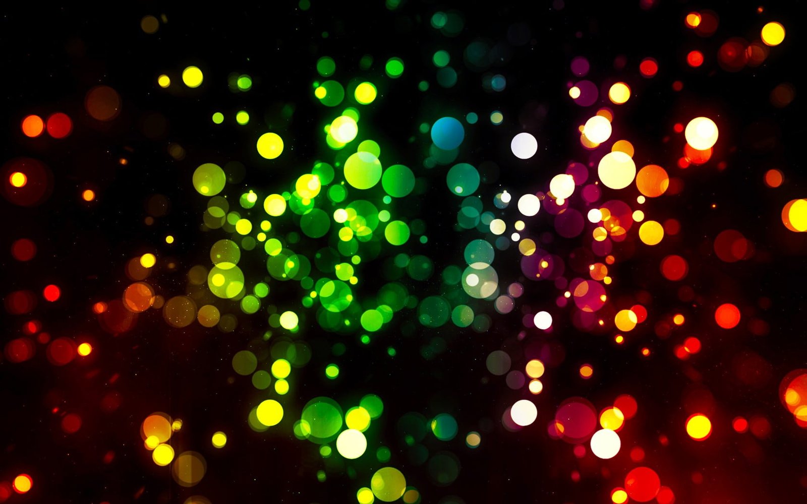 red green and yellow bokeh photography abstract painting colorful