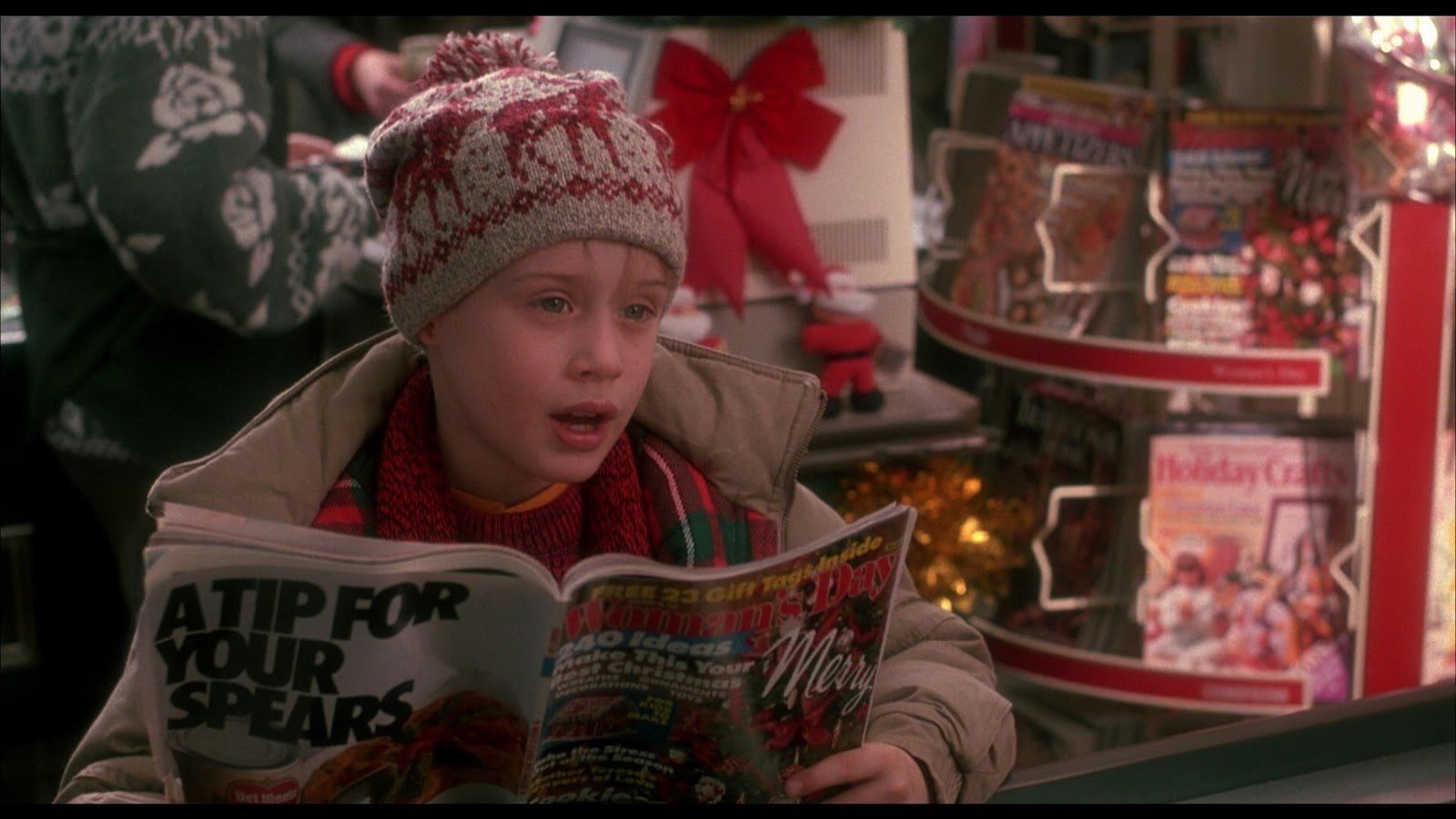 alone christmas comedy home