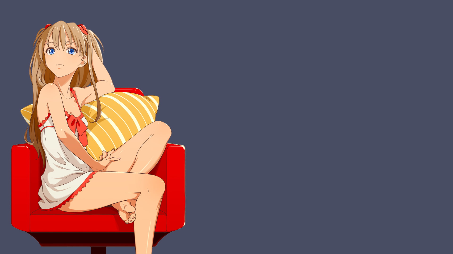 Anime Girls Asuka Langley Soryu Neon Genesis Evangelion sexy anime