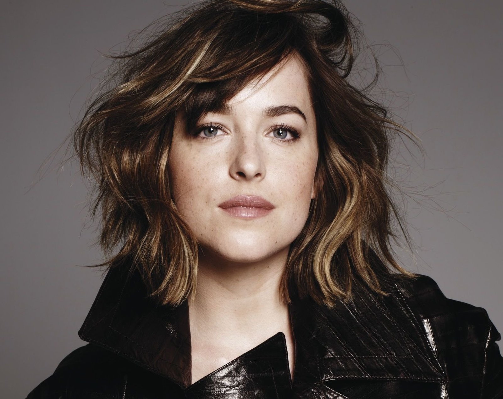 Actresses Dakota Johnson American Blue Eyes Brunette Face