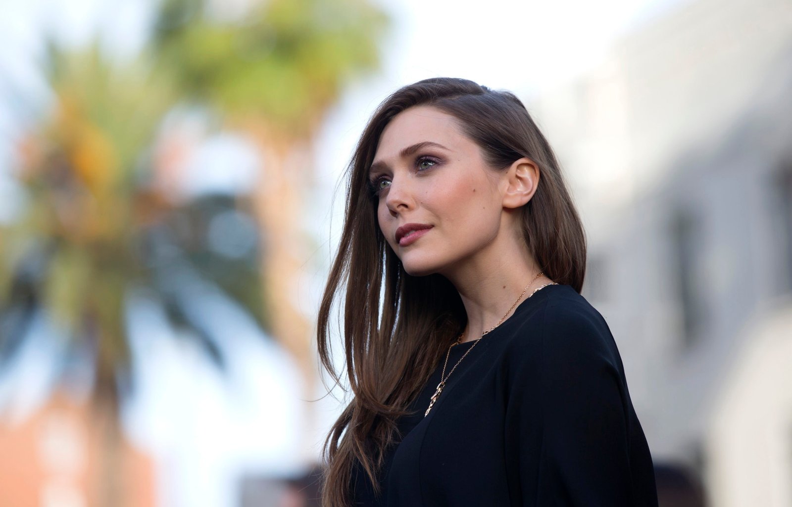 Actresses Elizabeth Olsen American Brunette Depth Of Field 2k