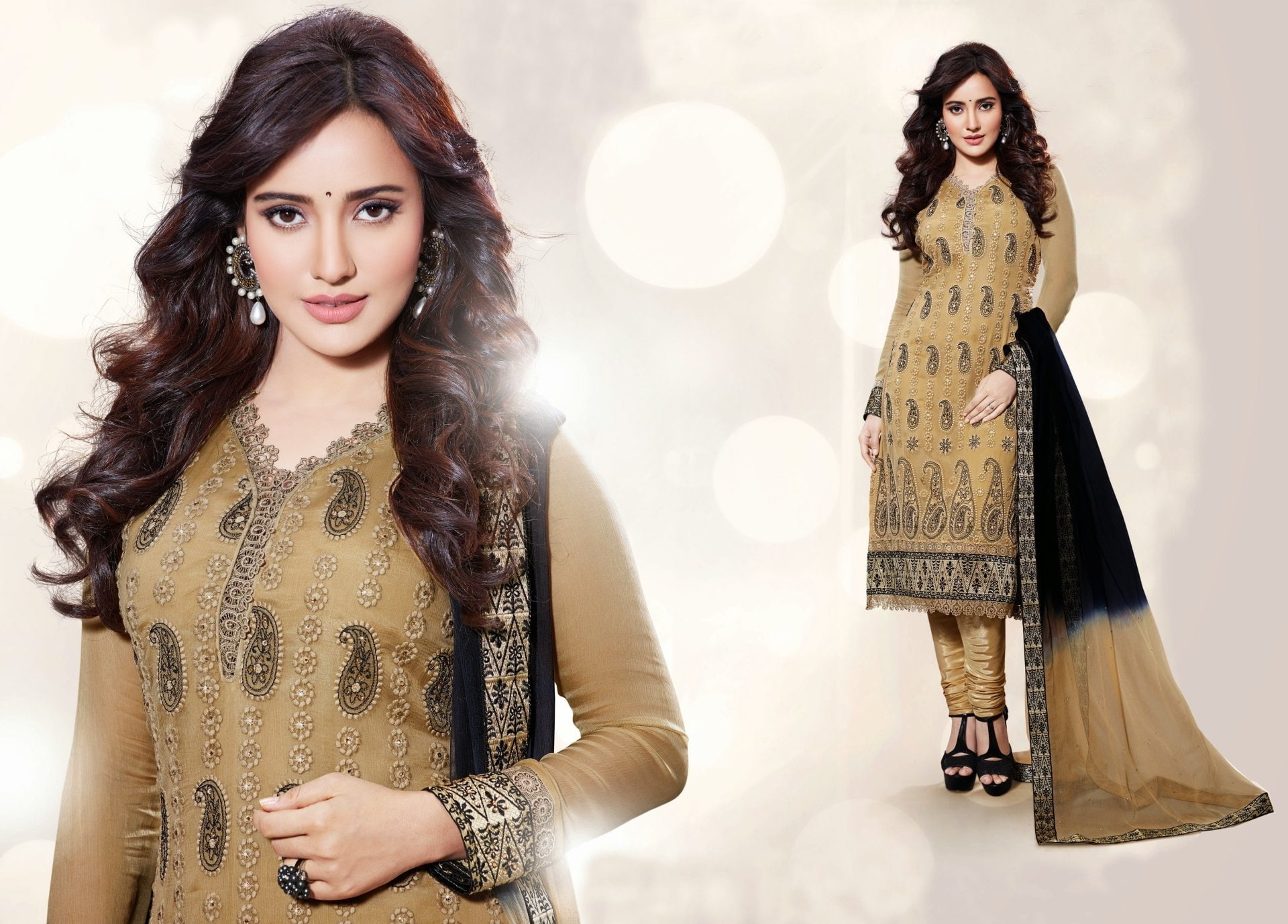 Actresses Neha Sharma Indian Model National Dress