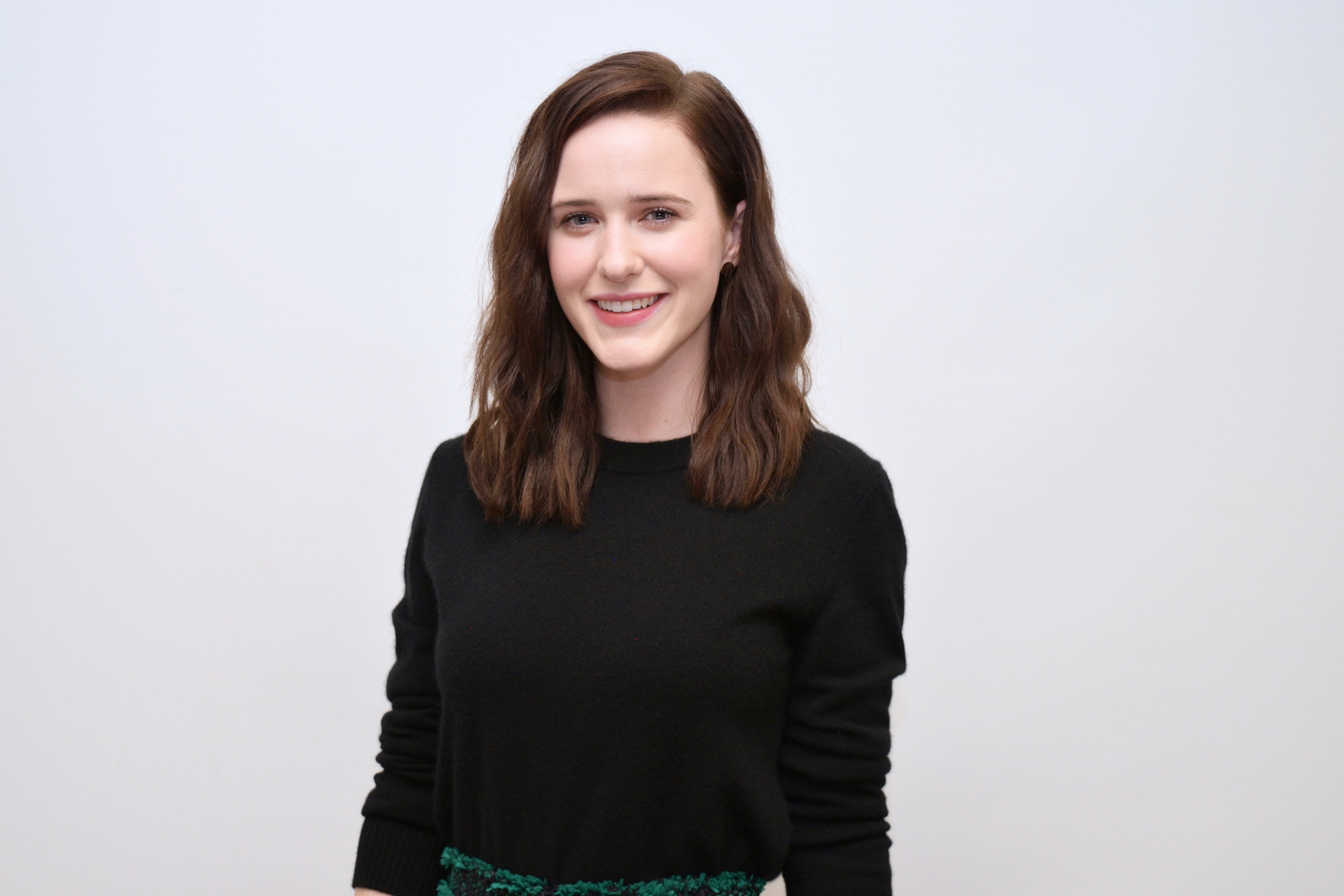 Actresses Rachel Brosnahan American Brunette Smile 2k 4k 5k